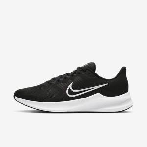 Scarpe Running Donna Nike Downshifter 11 Strada Nere Grigie Scuro Bianche | NK632BMQ