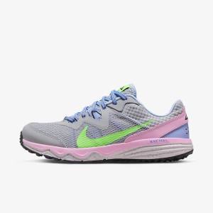 Scarpe Running Donna Nike Juniper Trail Trail Grigie Blu Chiaro Rosa Verdi | NK029IZD