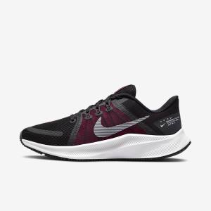 Scarpe Running Donna Nike Quest 4 Strada Nere Grigie Scuro Bianche | NK823BEP