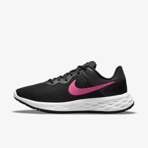 Scarpe Running Donna Nike Revolution 6 Next Nature Strada Nere Grigie Rosa | NK408VWO