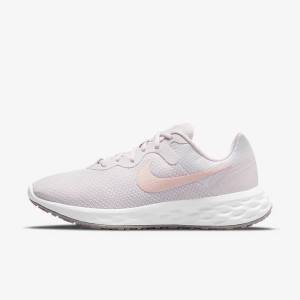 Scarpe Running Donna Nike Revolution 6 Next Nature Strada Viola Chiaro Bianche | NK965VQW