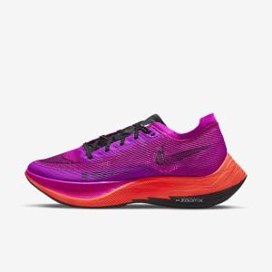 Scarpe Running Donna Nike ZoomX Vaporfly Next% 2 Strada Racing Verdi Blu Bianche Nere | NK378YUA