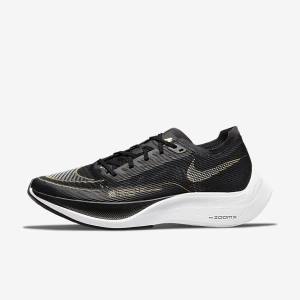 Scarpe Running Donna Nike ZoomX Vaporfly Next% 2 Strada Racing Bianche Verdi Verde Acqua Nere | NK396QTN