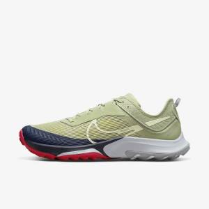 Scarpe Running Uomo Nike Air Zoom Terra Kiger 8 Trail Verde Oliva Beige Chiaro Ossidiana | NK250DZG