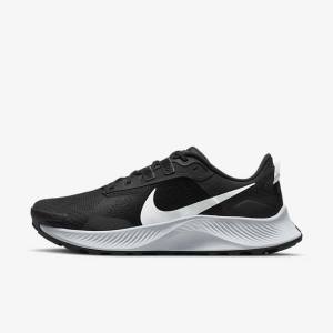 Scarpe Running Uomo Nike Pegasus Trail 3 Trail Nere Grigie Scuro Platino | NK480BTZ