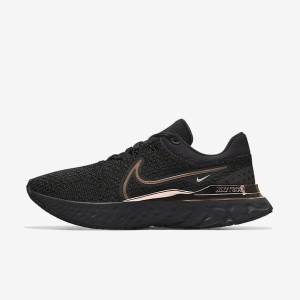 Scarpe Running Uomo Nike React Infinity Run 3 By You Custom Strada Nere | NK190DER