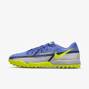 Scarpe da Calcio Donna Nike Phantom GT2 Academy TF Turf Blu Grigie | NK813BMD