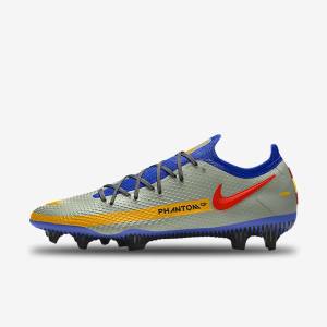 Scarpe da Calcio Donna Nike Phantom GT Elite By You Custom Firm Ground Colorate | NK784QIO