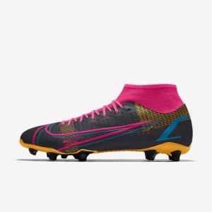 Scarpe da Calcio Uomo Nike Mercurial Superfly 8 Academy By You Custom Colorate | NK457HUV