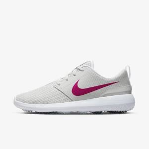 Scarpe da Golf Donna Nike Roshe G Bianche Nere Rosa | NK608GUR