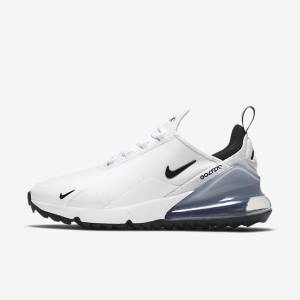 Scarpe da Golf Uomo Nike Air Max 270 G Bianche Platino Nere | NK586BVT