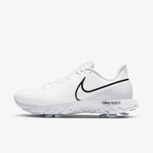 Scarpe da Golf Uomo Nike React Infinity Pro Bianche Metal Platino Nere | NK018OPT