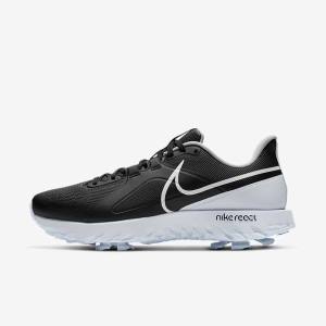 Scarpe da Golf Uomo Nike React Infinity Pro Nere Metal Platino Bianche | NK046WLV