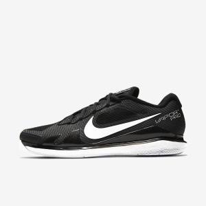 Scarpe da Tennis Uomo Nike NikeCourt Air Zoom Vapor Pro Hard-Court Nere Bianche | NK819UZA