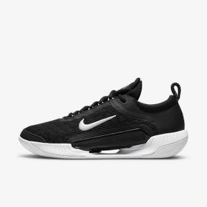 Scarpe da Tennis Uomo Nike NikeCourt Zoom NXT Clay Court Nere Bianche | NK750JSL